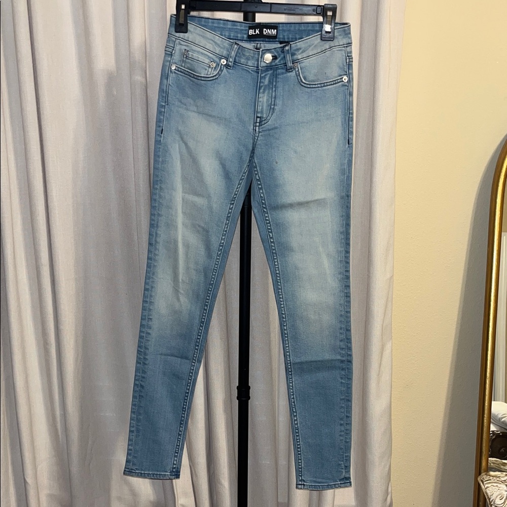 BLK DNM Men or Women'sLight Blue Skinny Jeans